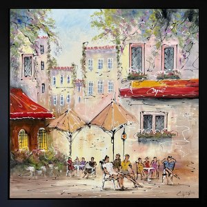 Schilderij Stadsgezicht IV