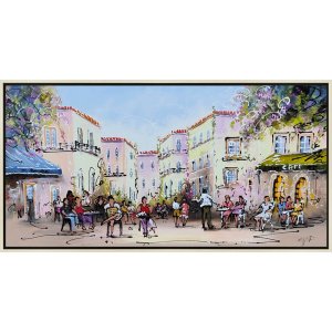 Schilderij Stadsgezicht V