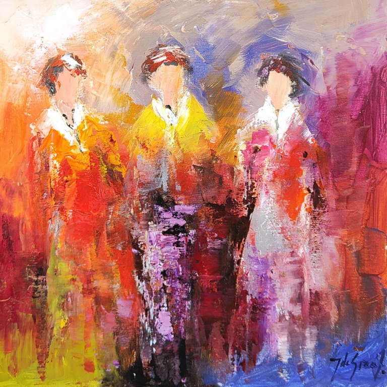 Vrouwen Schilderij VI