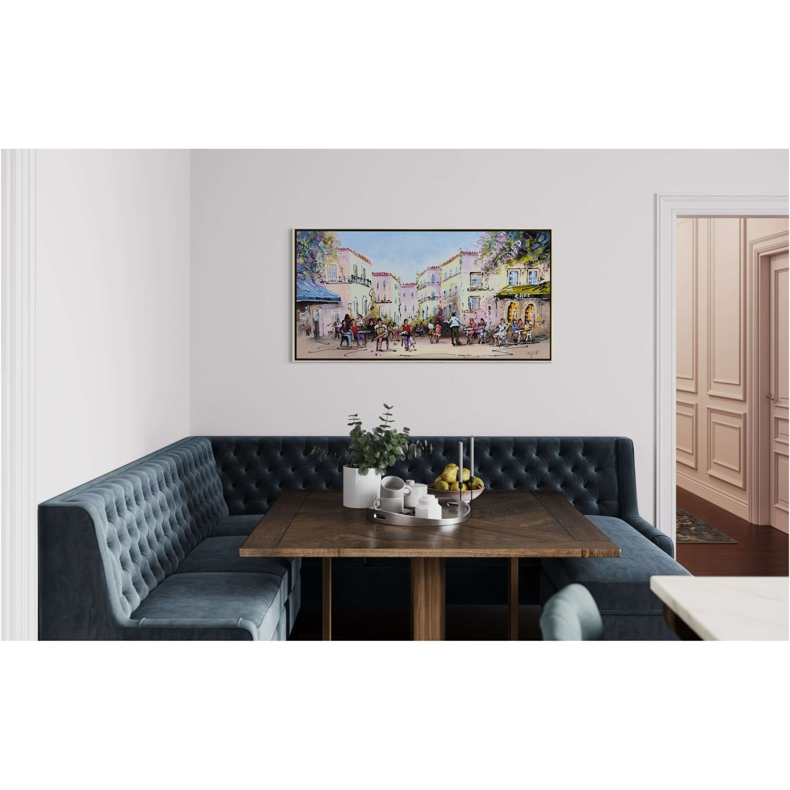 Schilderij Stadsgezicht V