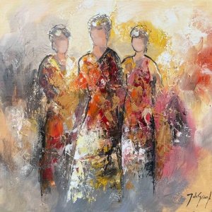 Vrouwen Schilderij XI