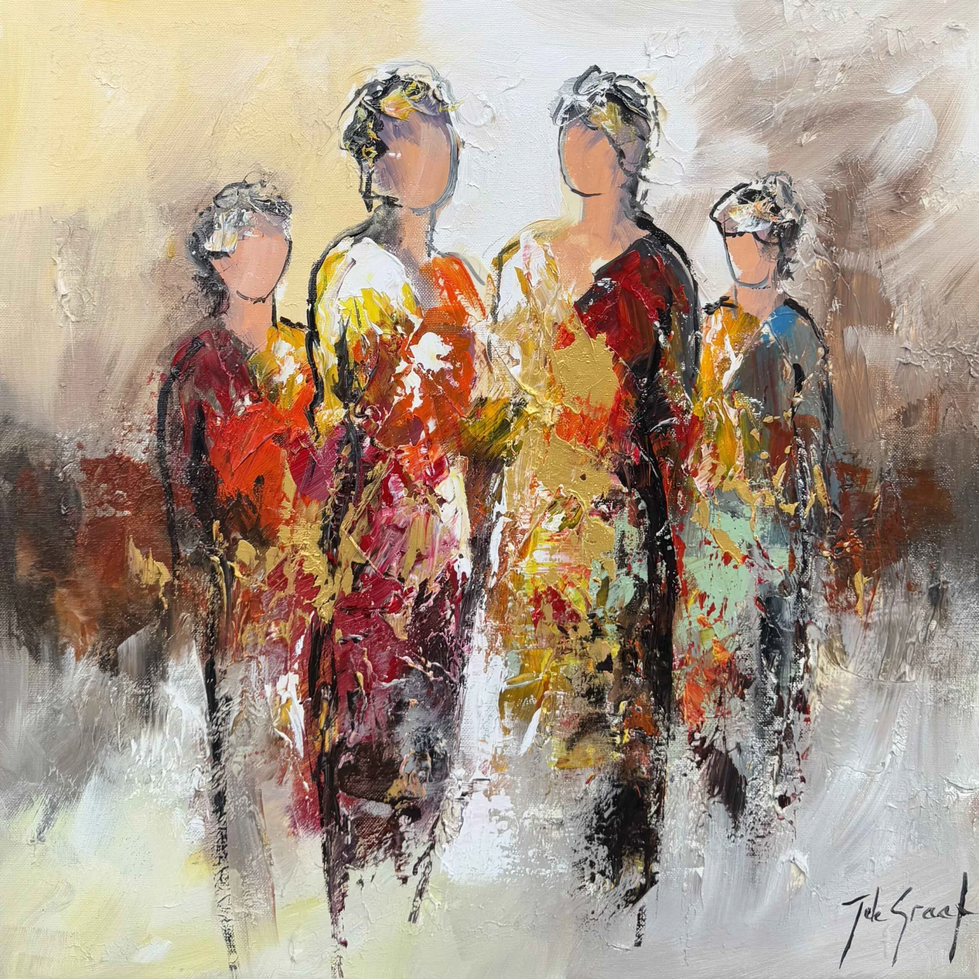 Vrouwen Schilderij VIII