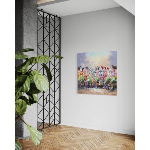 Schilderij Stadsgezicht III