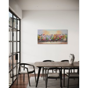 Schilderij Stadsgezicht II