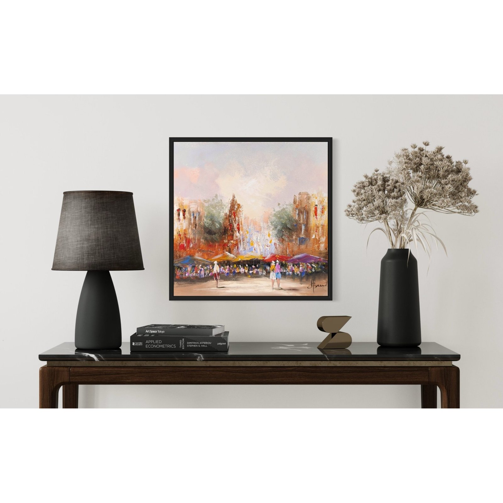 Schilderij Stadsgezicht I