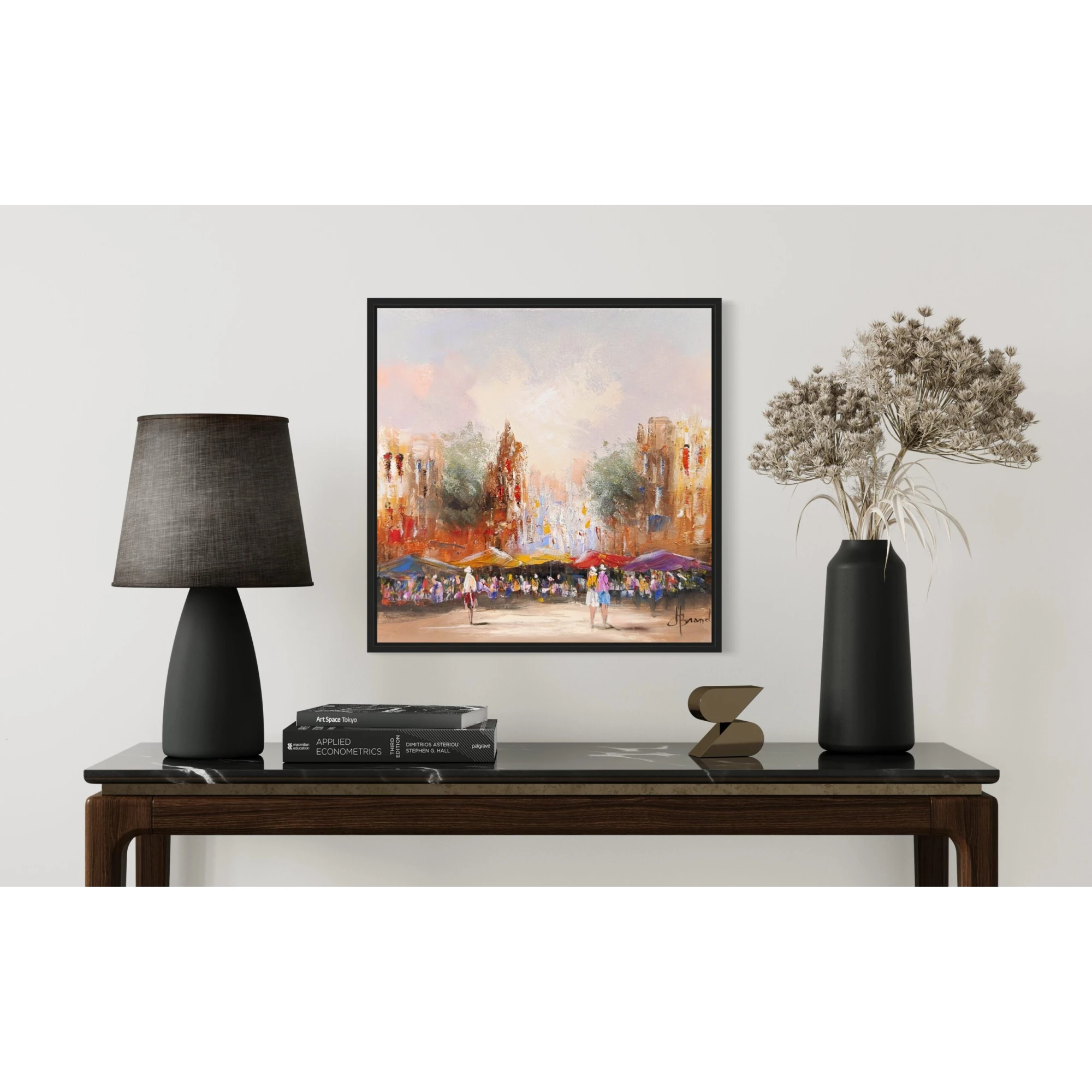 Schilderij Stadsgezicht I