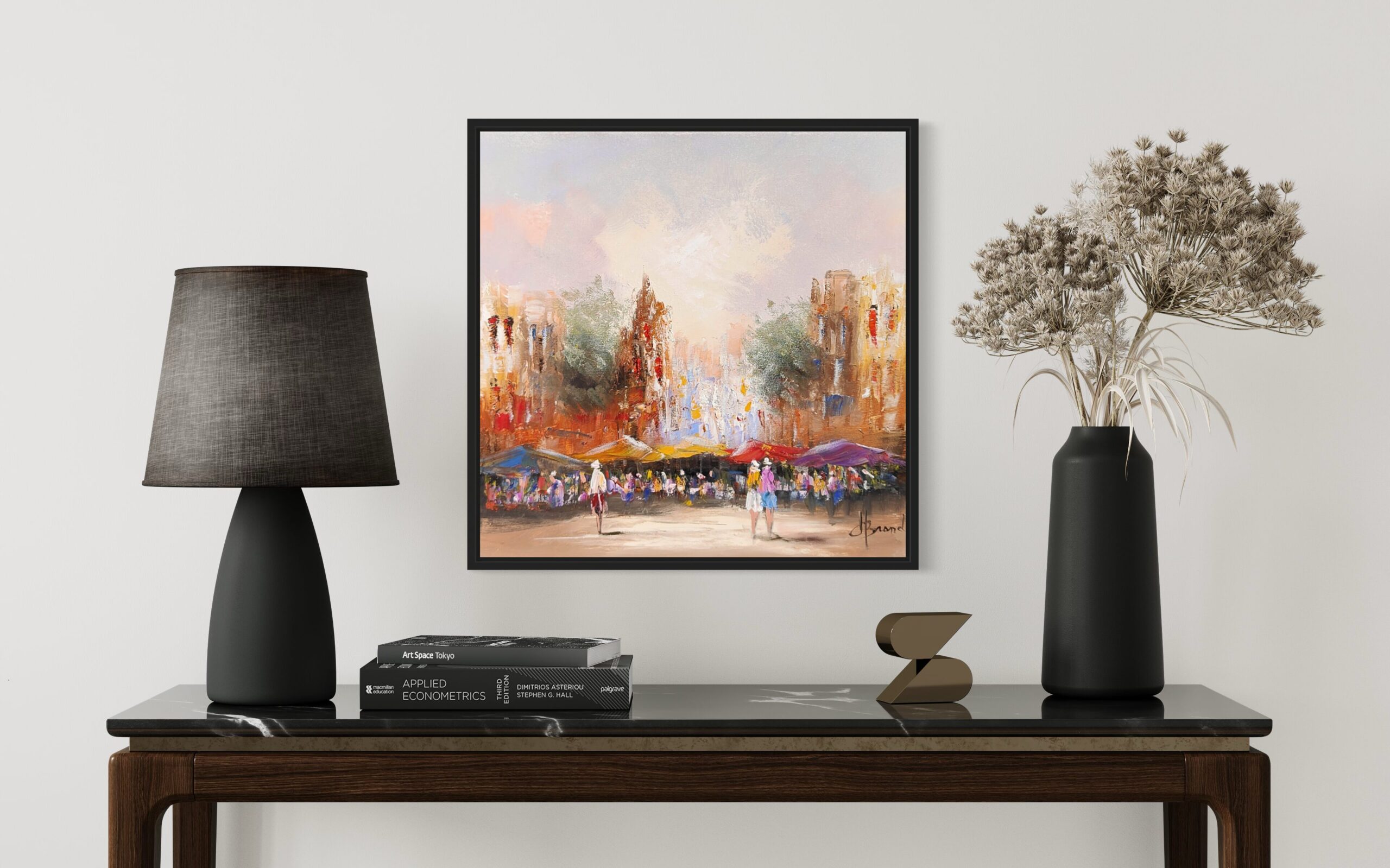 Schilderij Stadsgezicht I