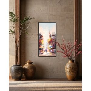 Schilderij Moderne Stad I