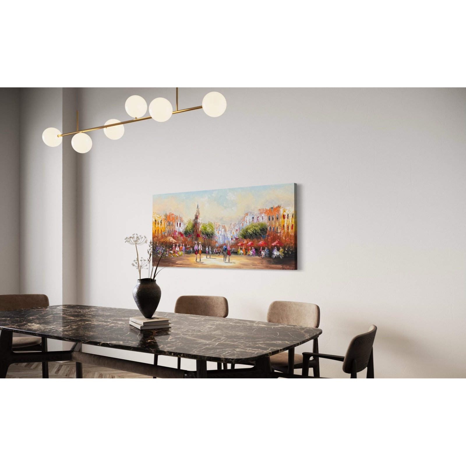 Schilderij Stadsgezicht II