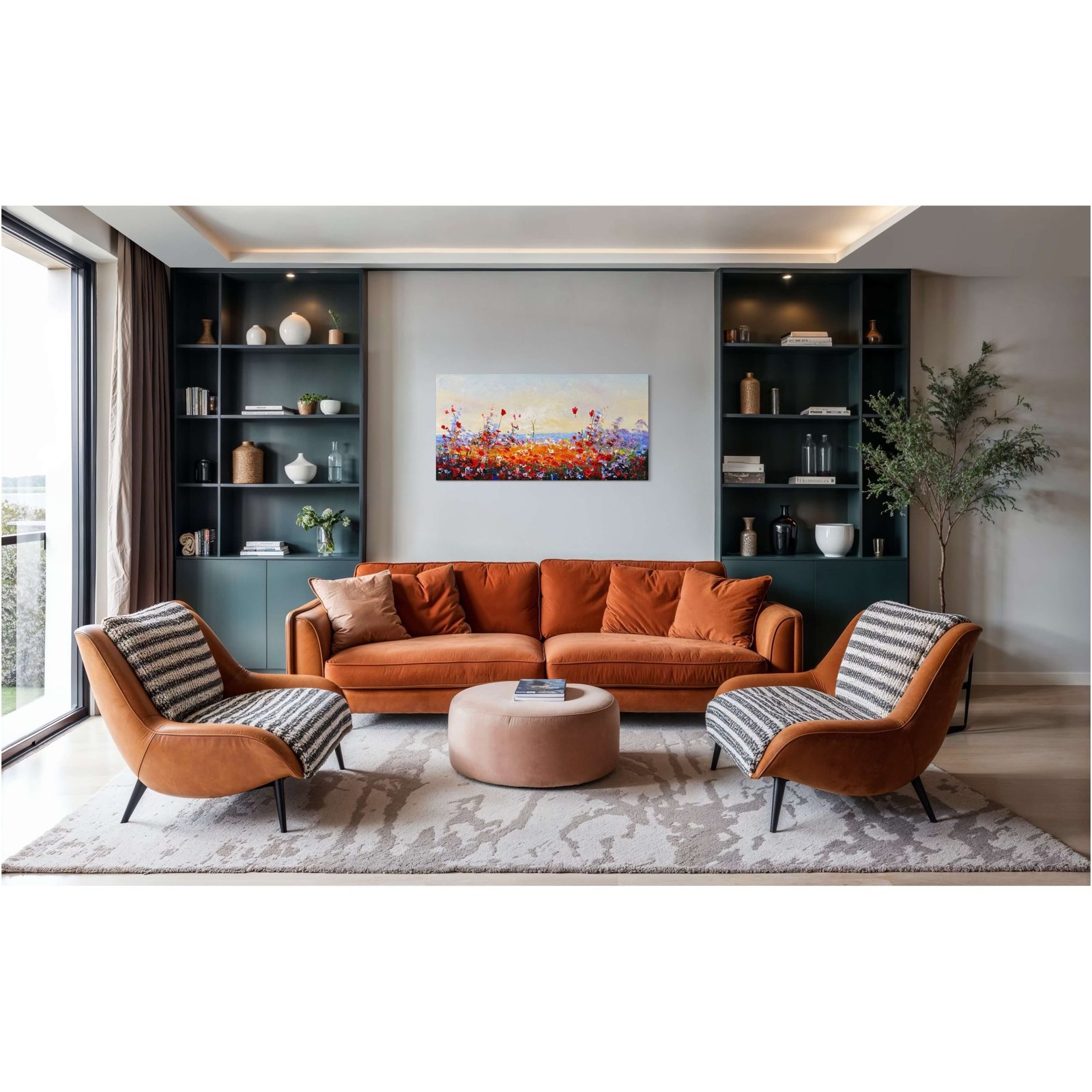 Bloemen Schilderij XII