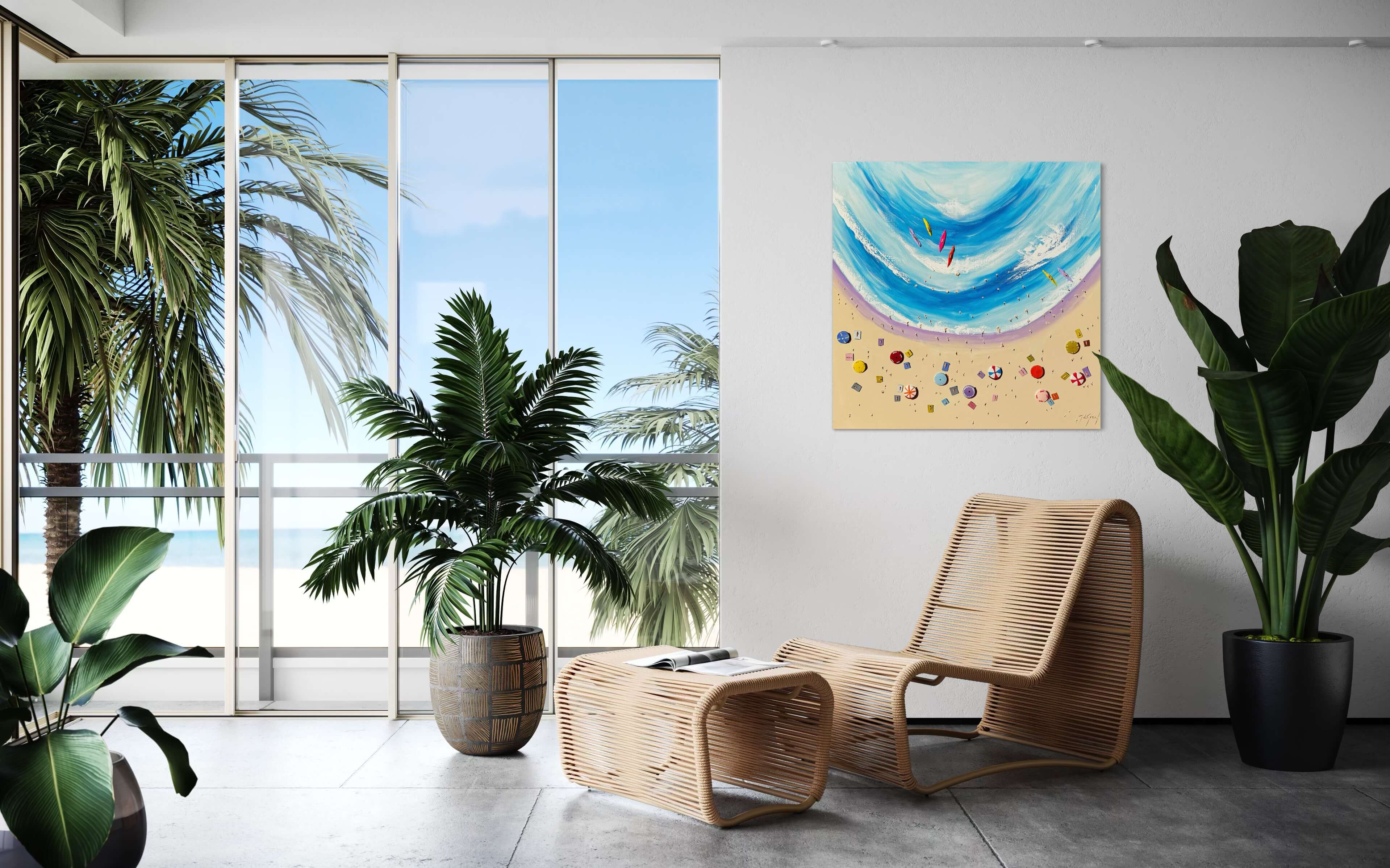 Strand Schilderij III