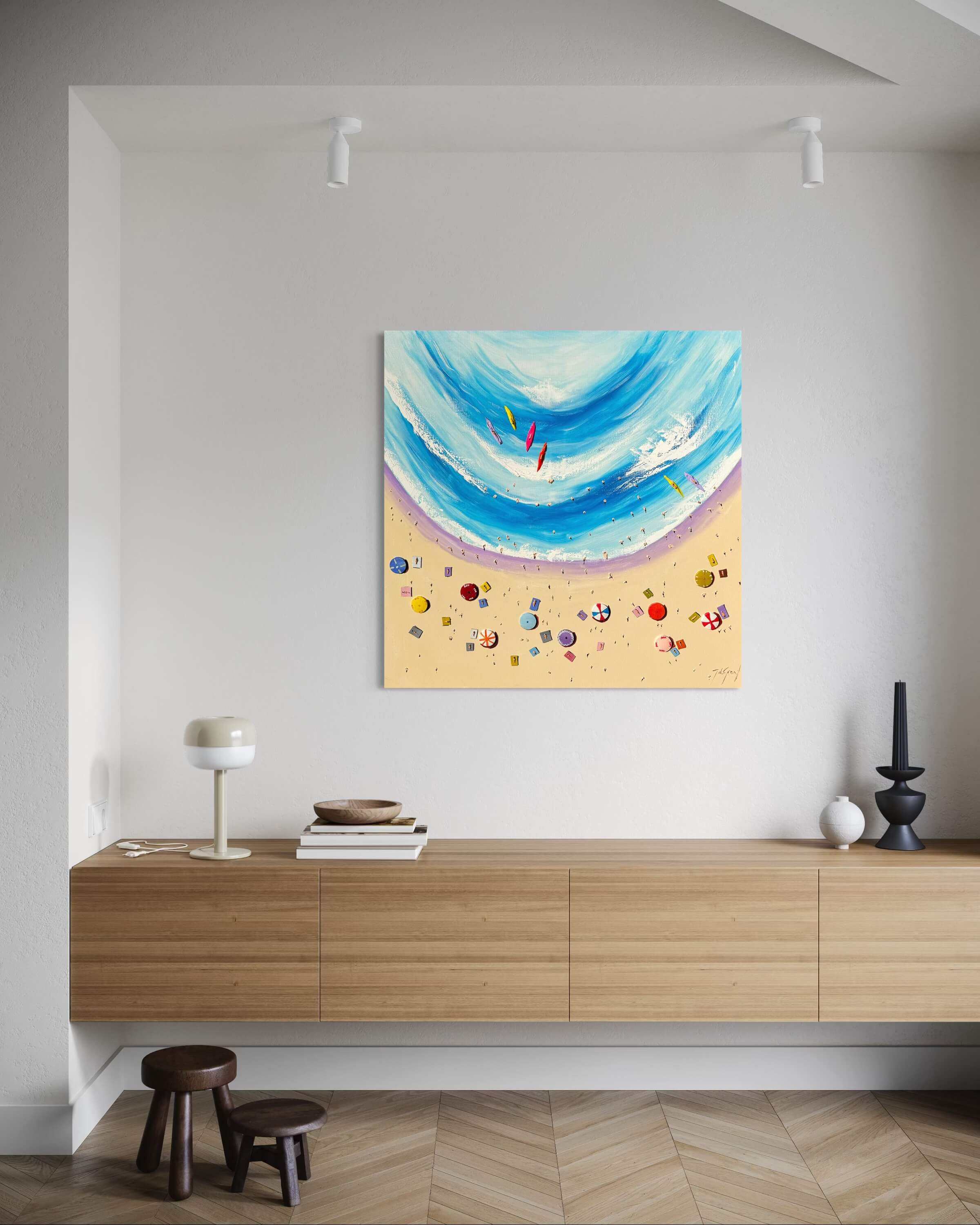 Strand Schilderij III