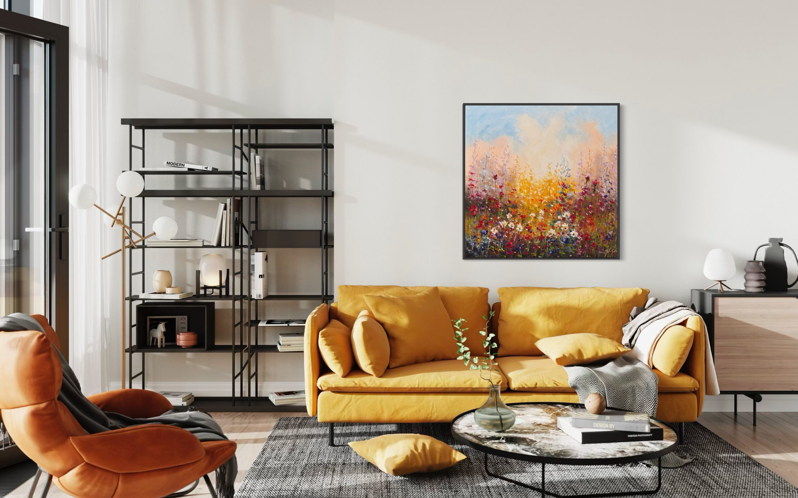 Bloemen Schilderij IV