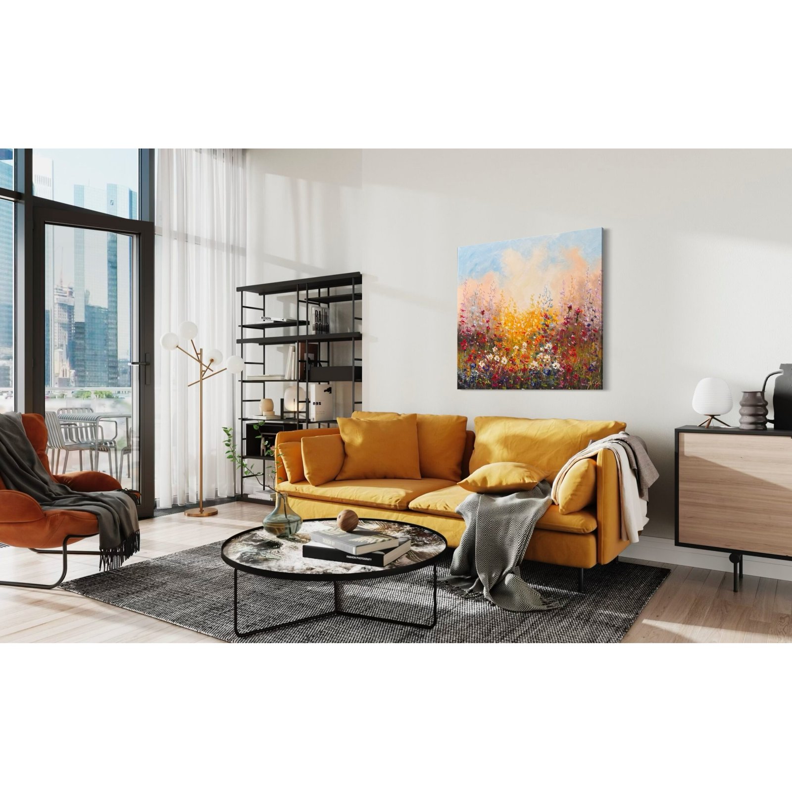 Bloemen Schilderij IV