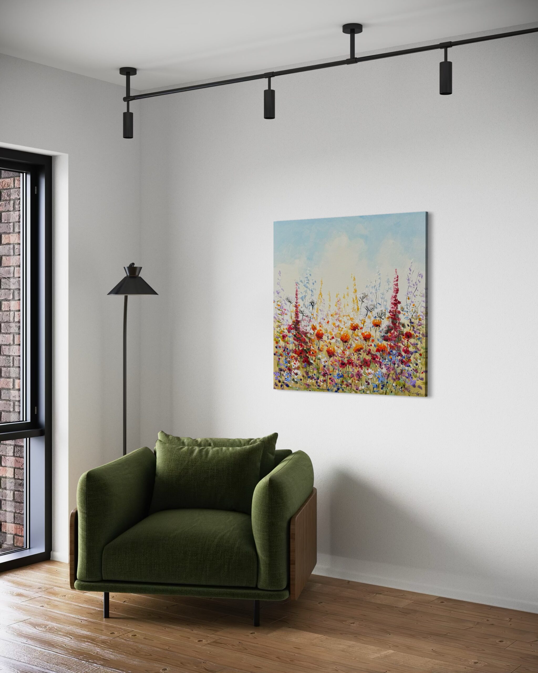 Bloemen Schilderij VI