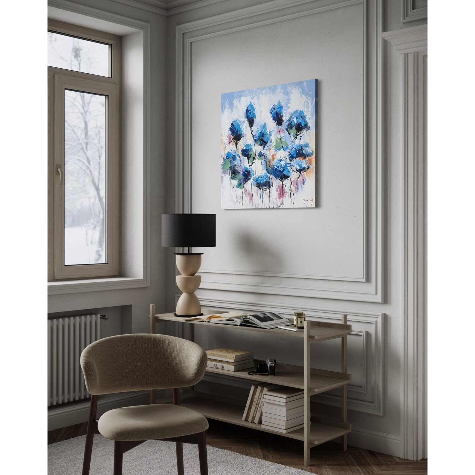 Bloemen Schilderij IX