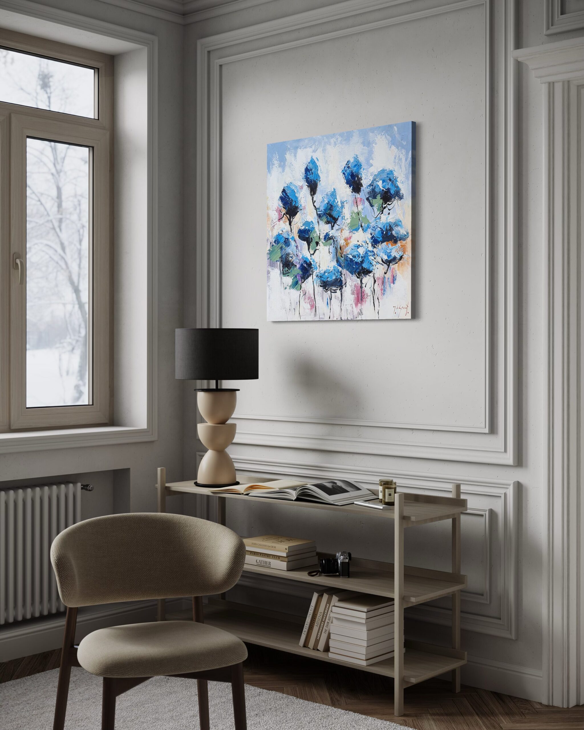 Bloemen Schilderij IX