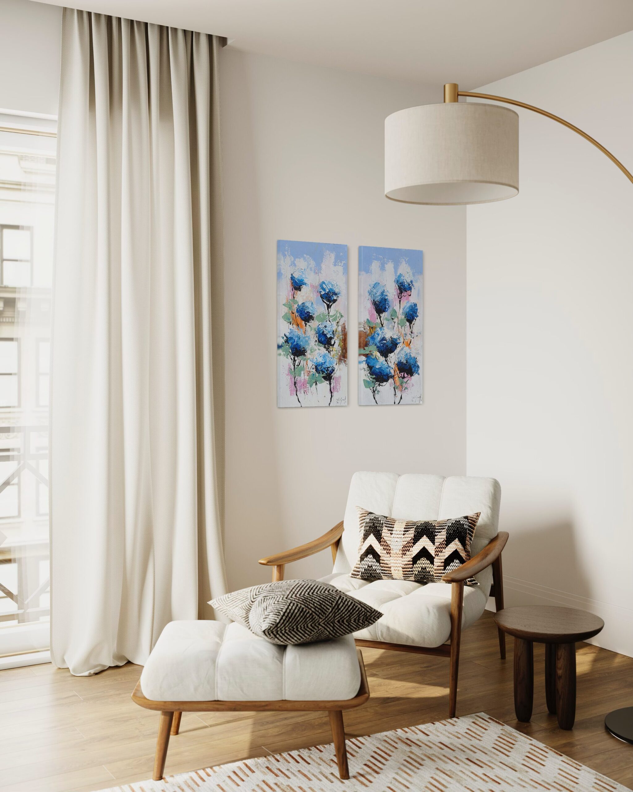 Bloemen Schilderij VIII