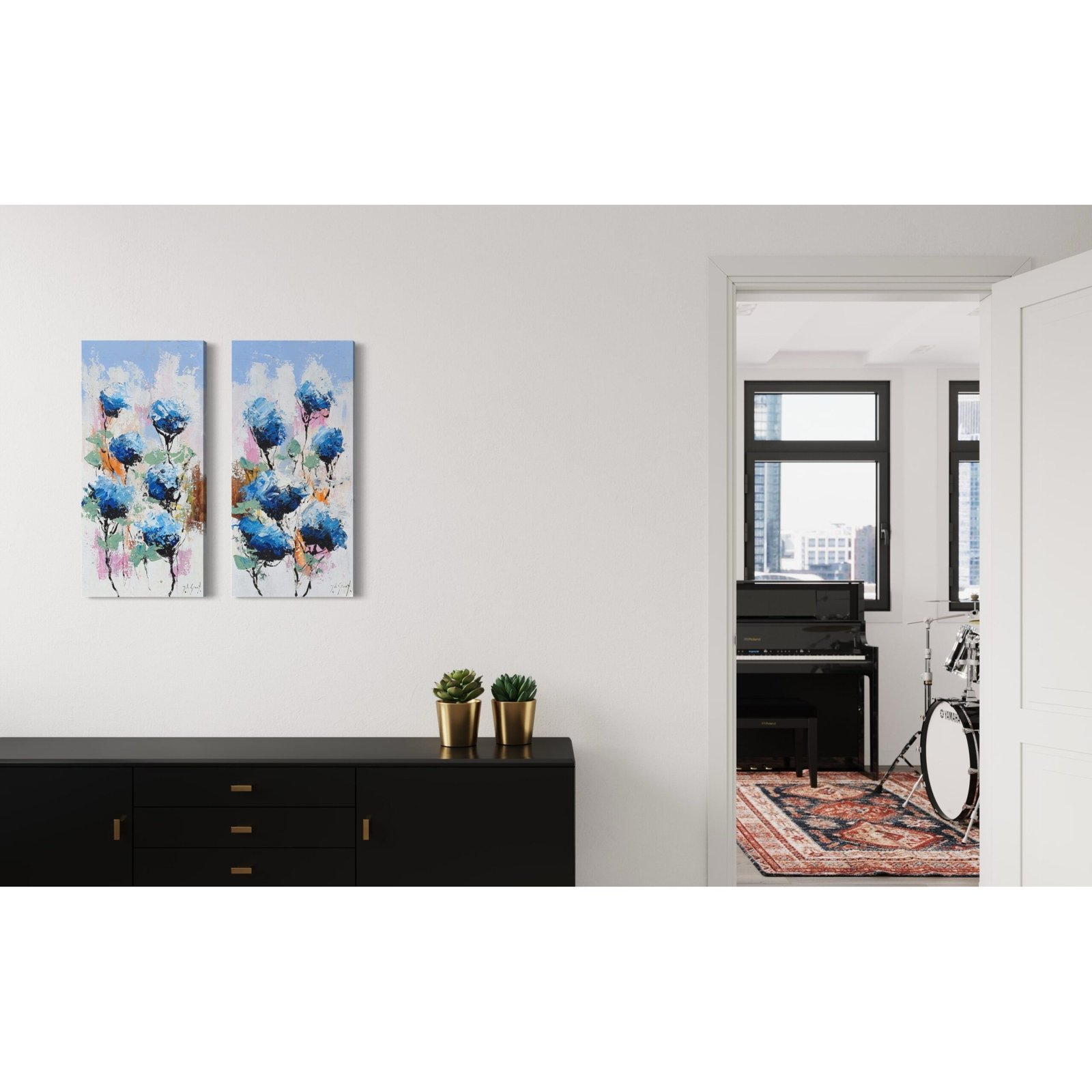 Bloemen Schilderij VIII