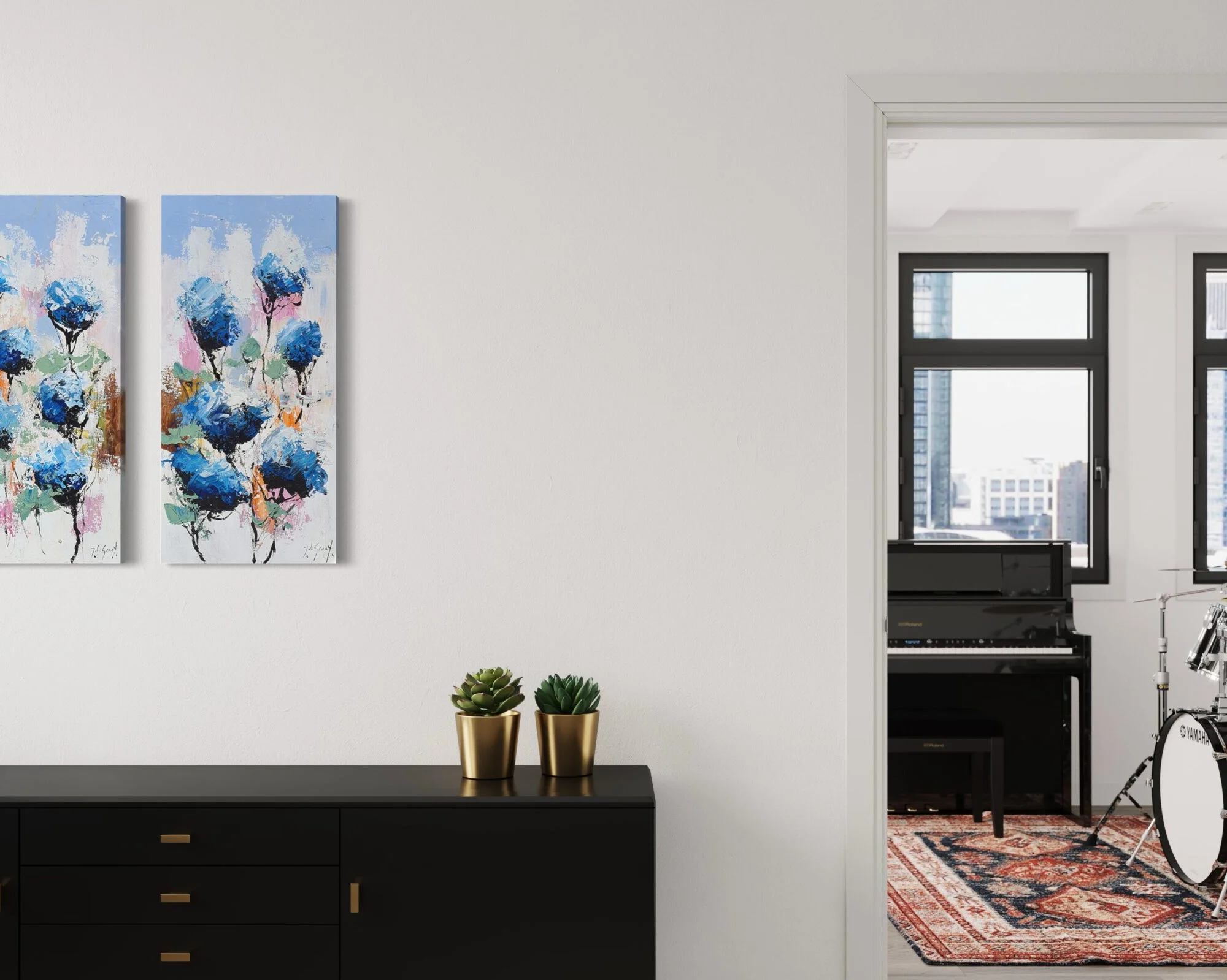 Bloemen Schilderij VIII