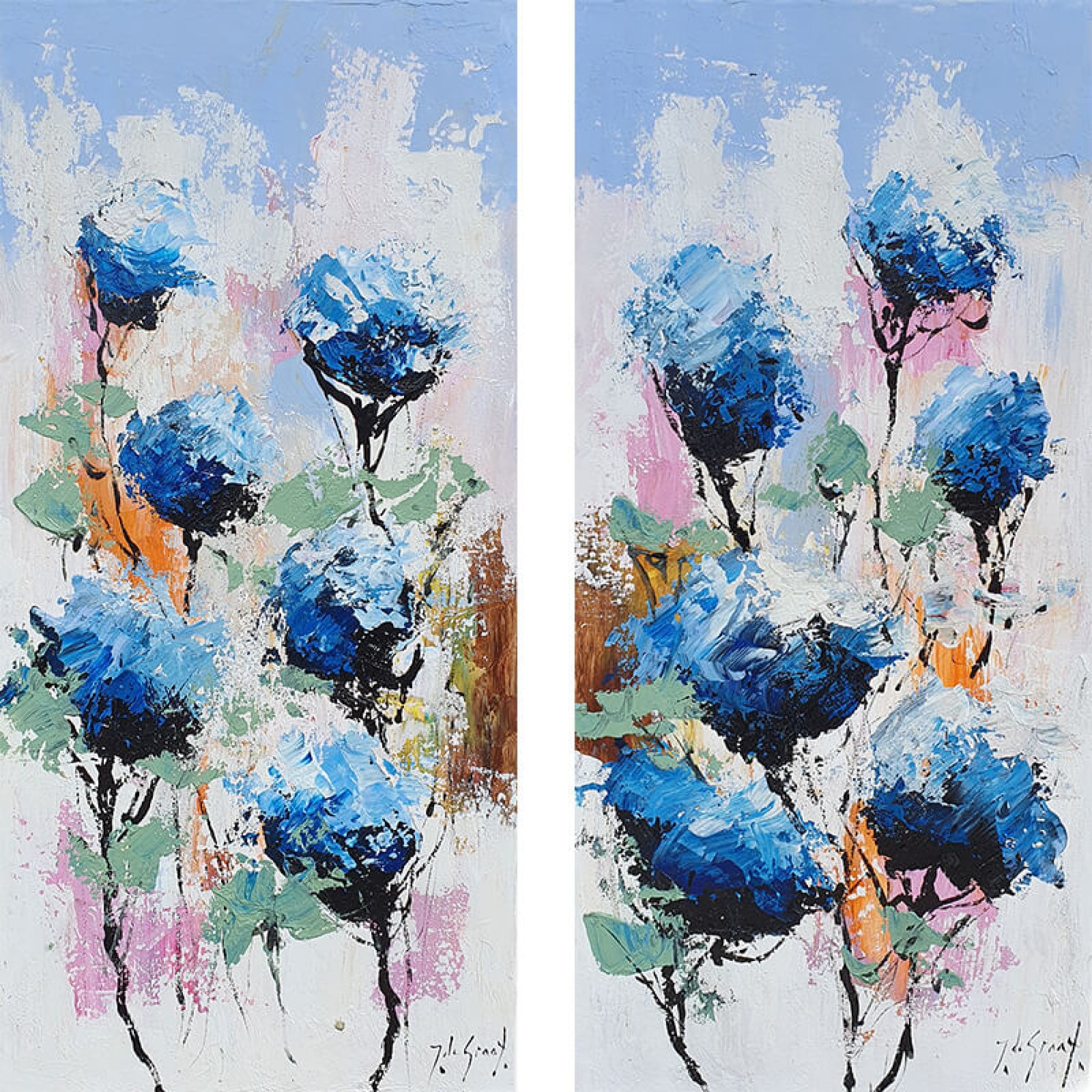 Bloemen Schilderij VIII