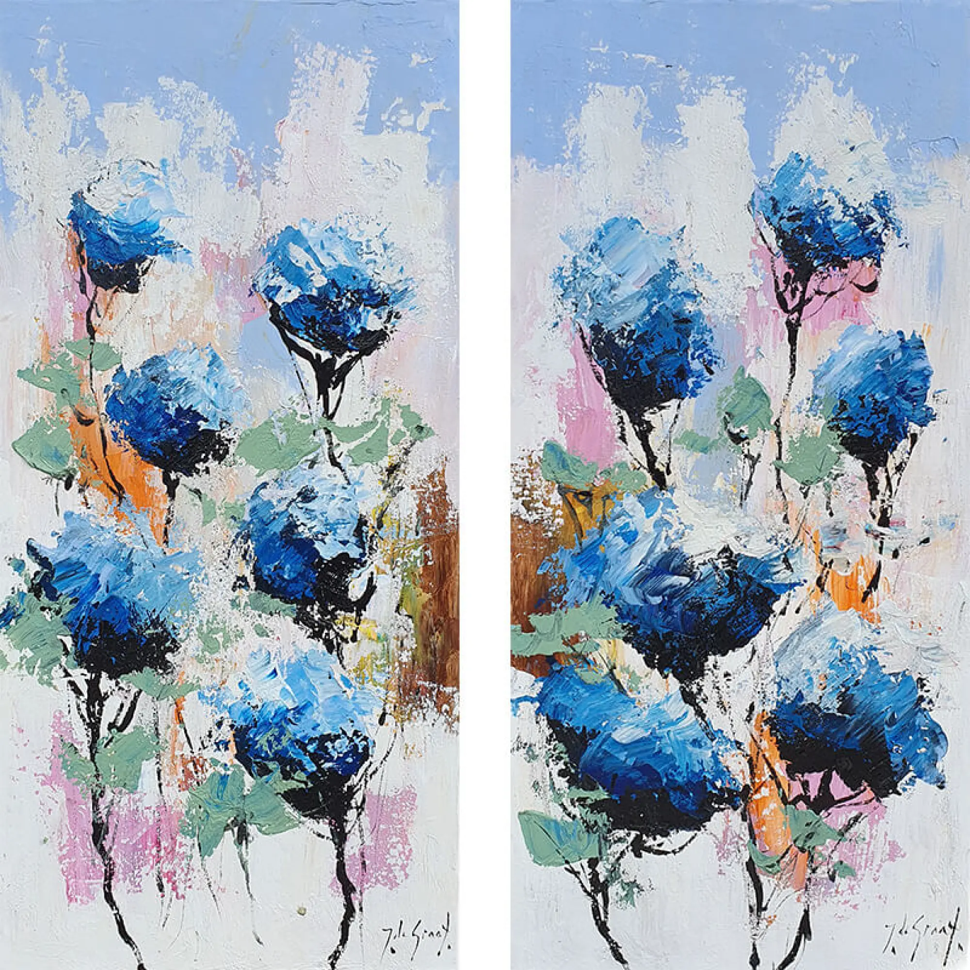 Bloemen Schilderij VIII