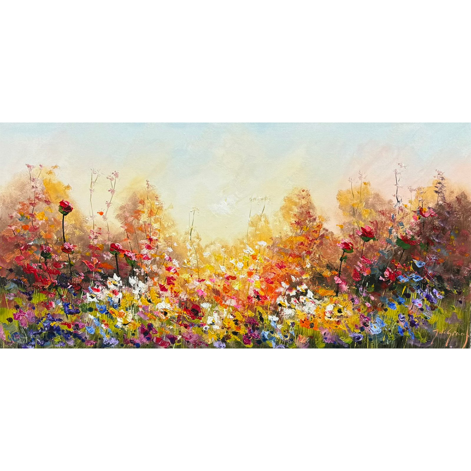 Bloemen Schilderij X