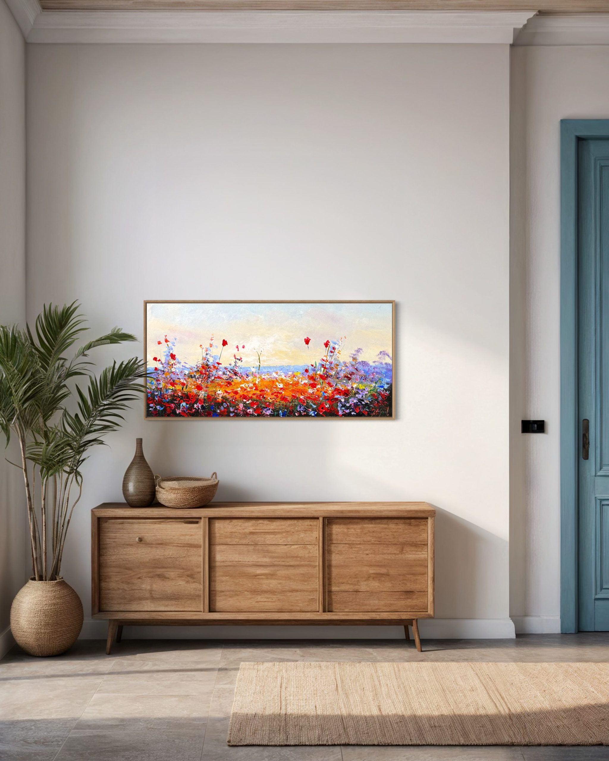 Bloemen Schilderij XII