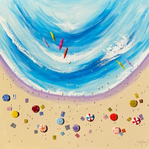 Strand Schilderij III