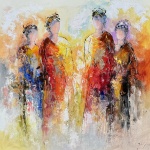 Vrouwen Schilderij III