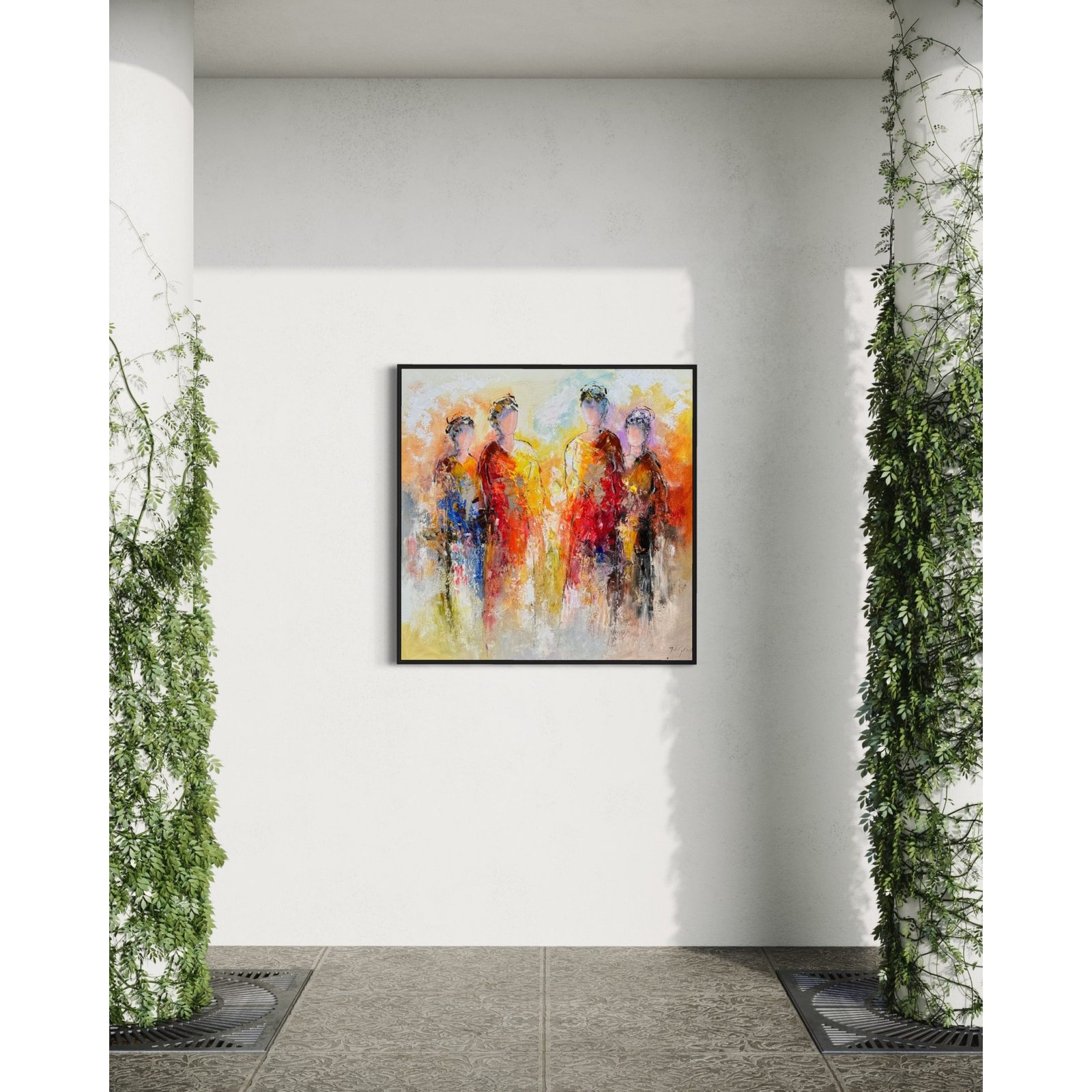 Vrouwen Schilderij III