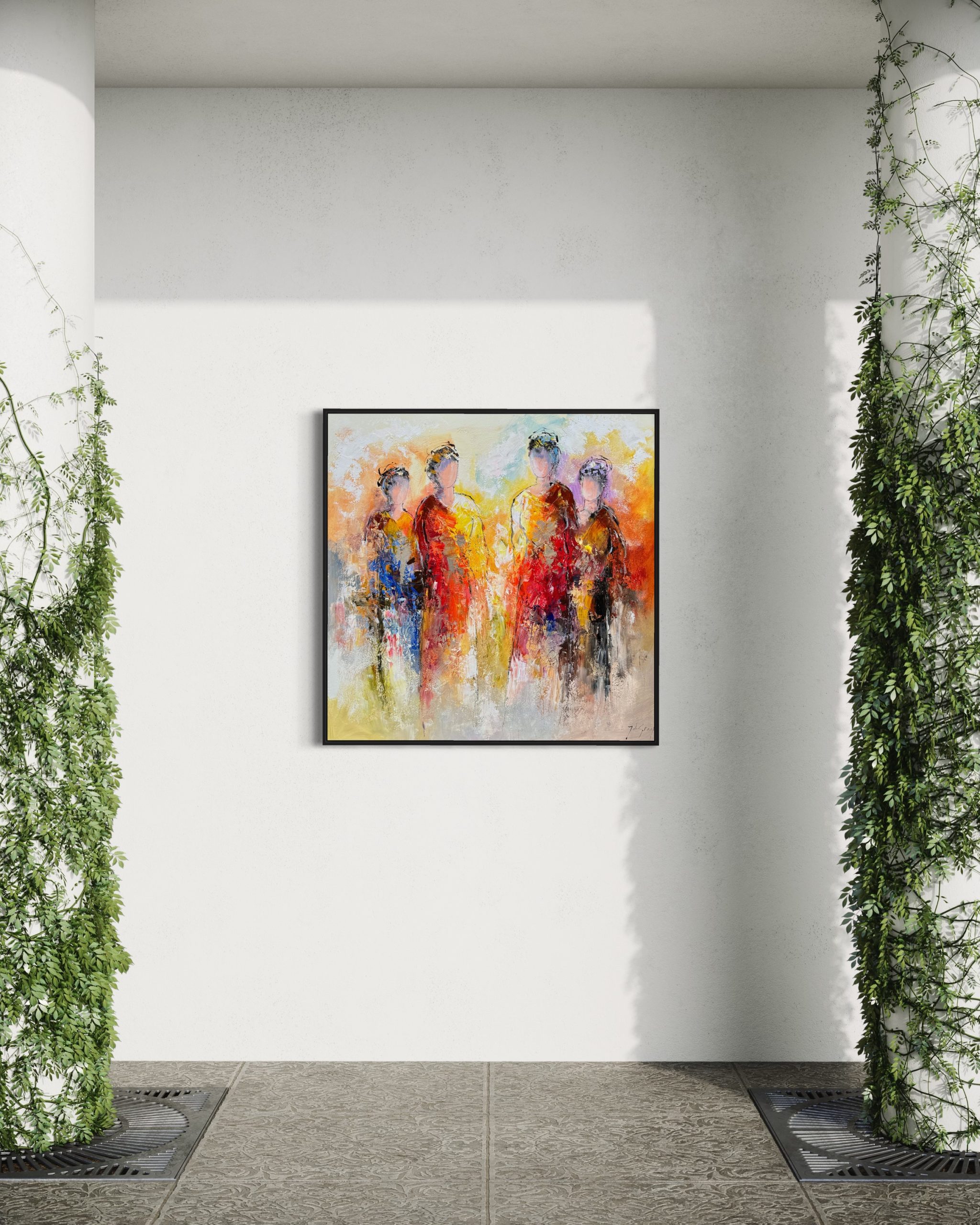 Vrouwen Schilderij III