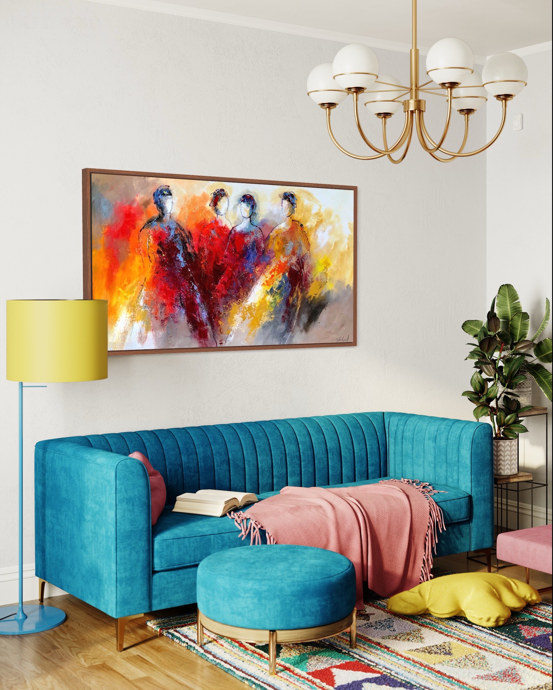 Vrouwen Schilderij II