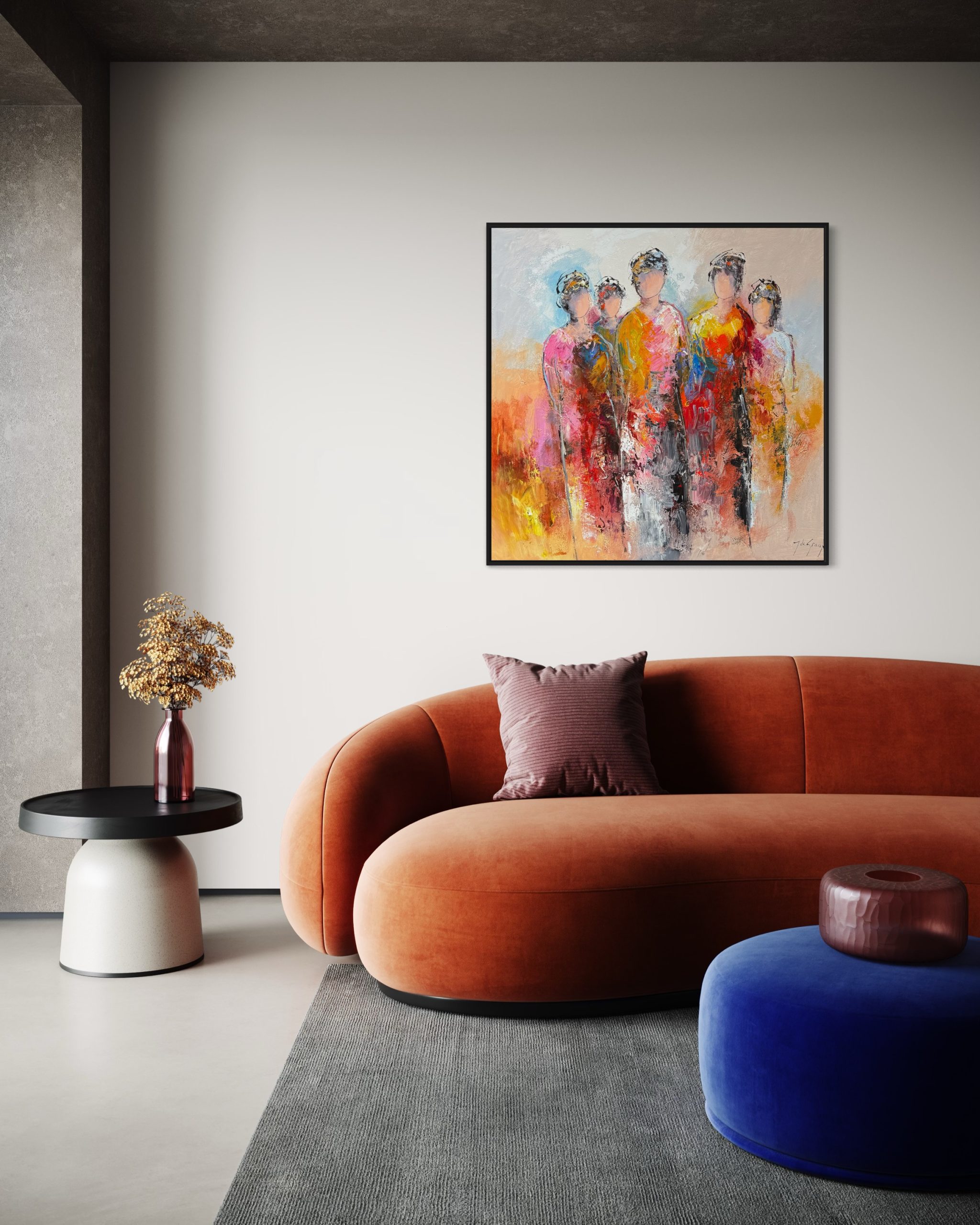 Vrouwen Schilderij I