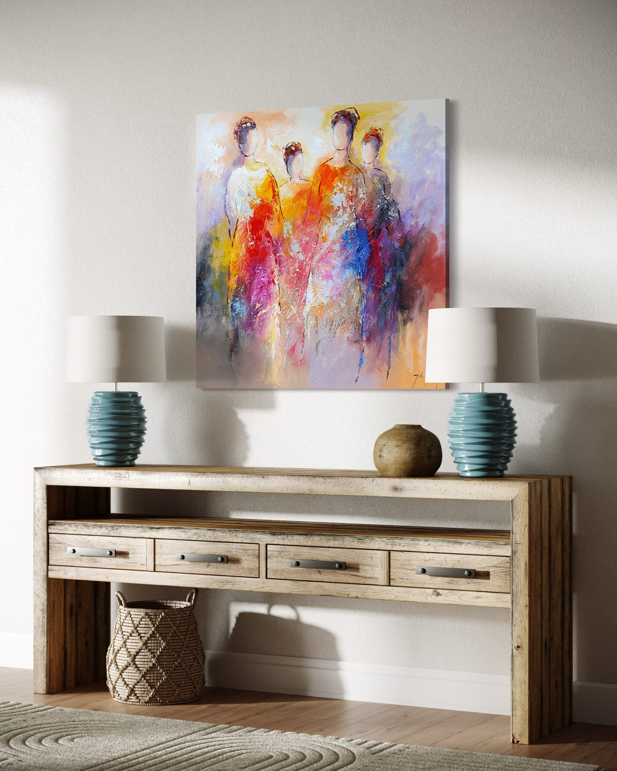 Vrouwen Schilderij IV