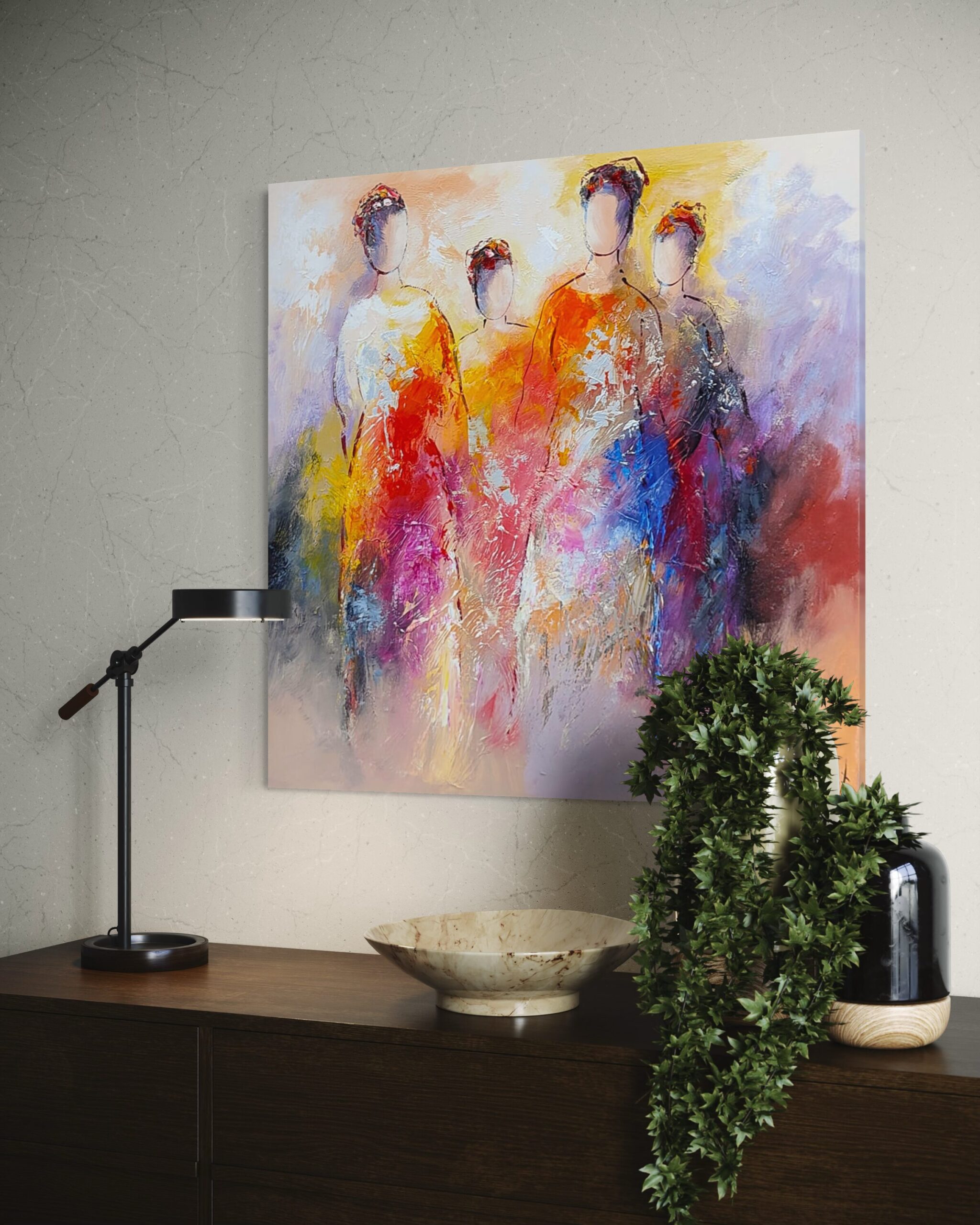 Vrouwen Schilderij IV