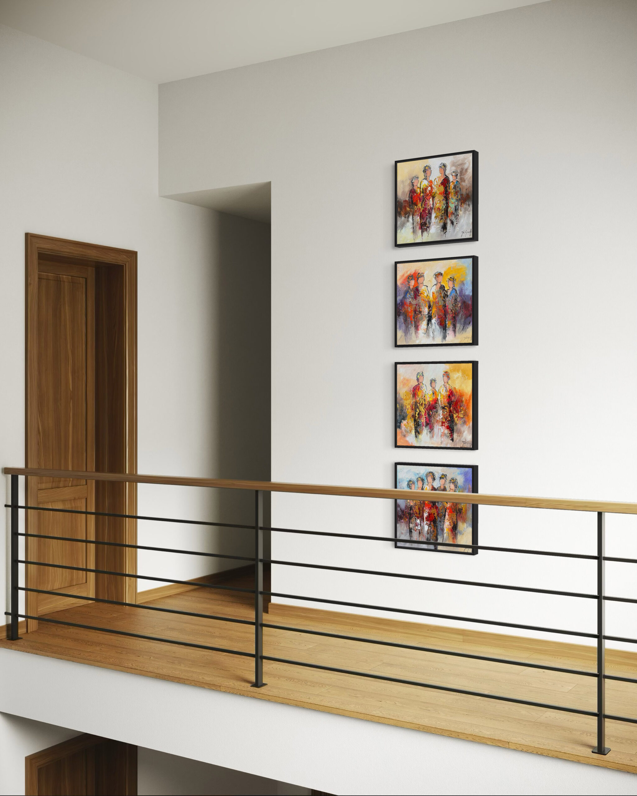 Vrouwen Schilderij IX