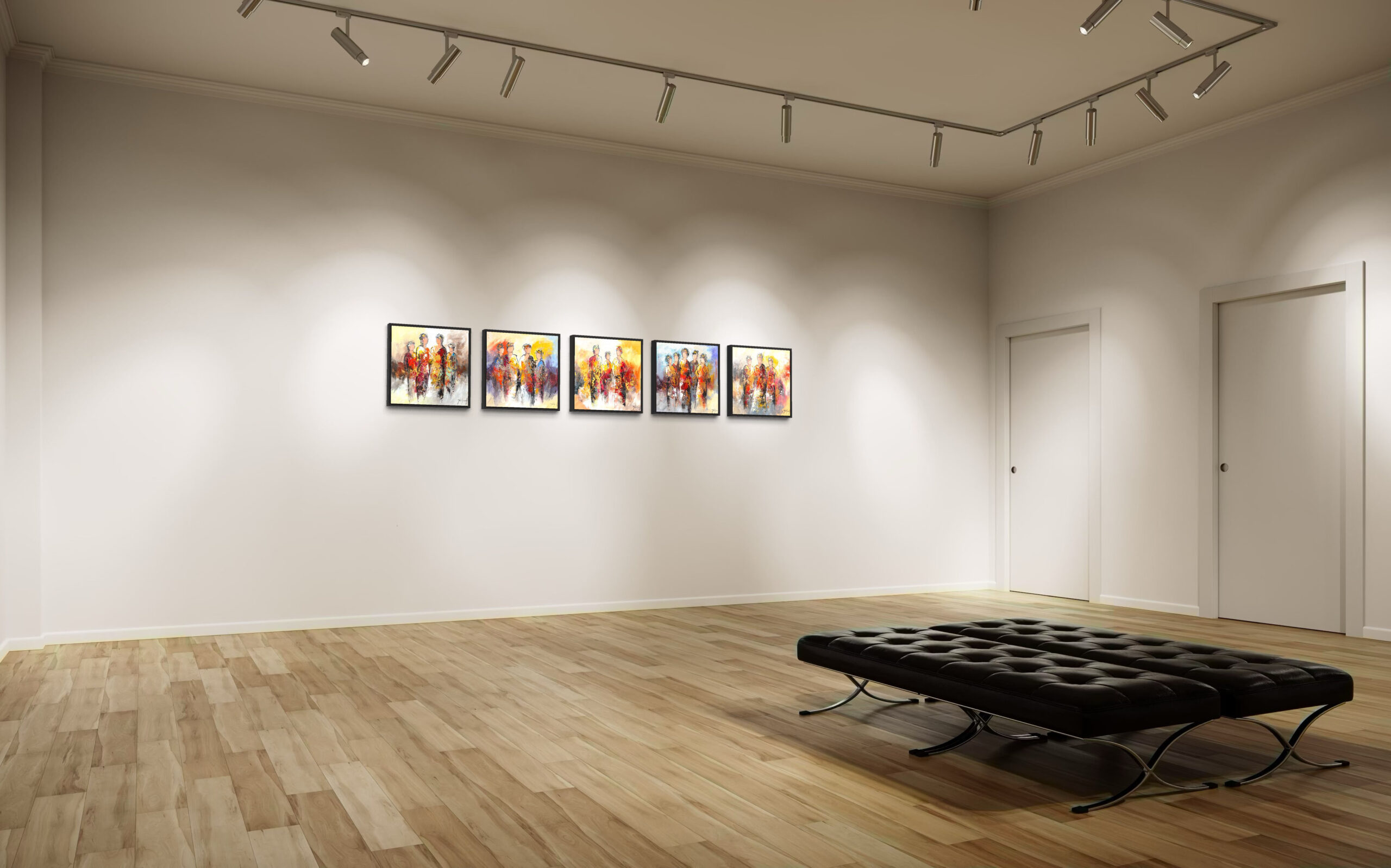 Vrouwen Schilderij IX