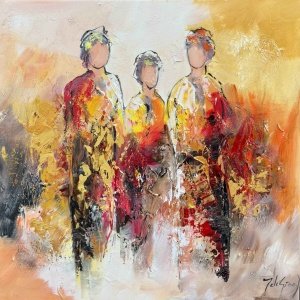 Vrouwen Schilderij IX