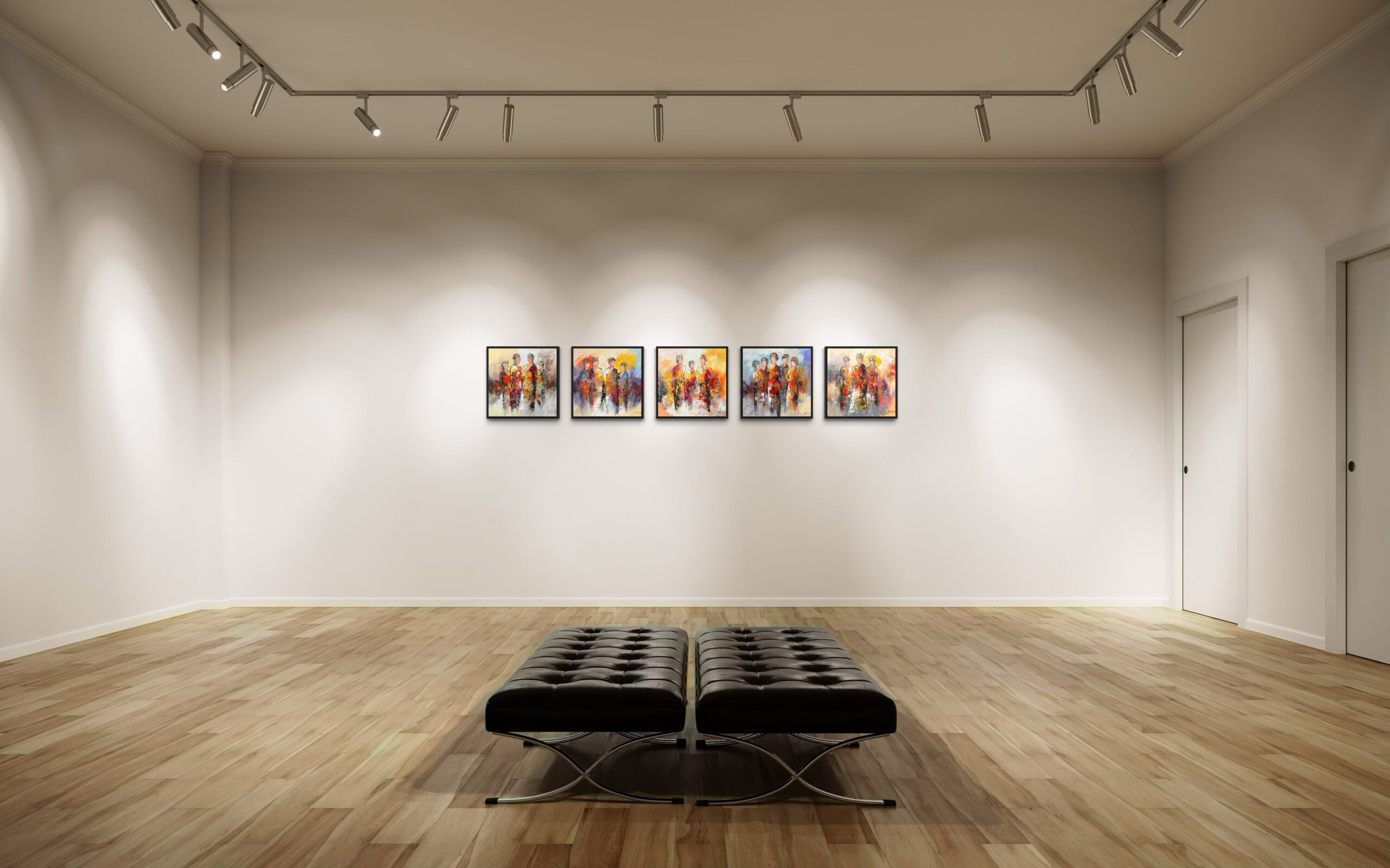 Vrouwen Schilderij IX