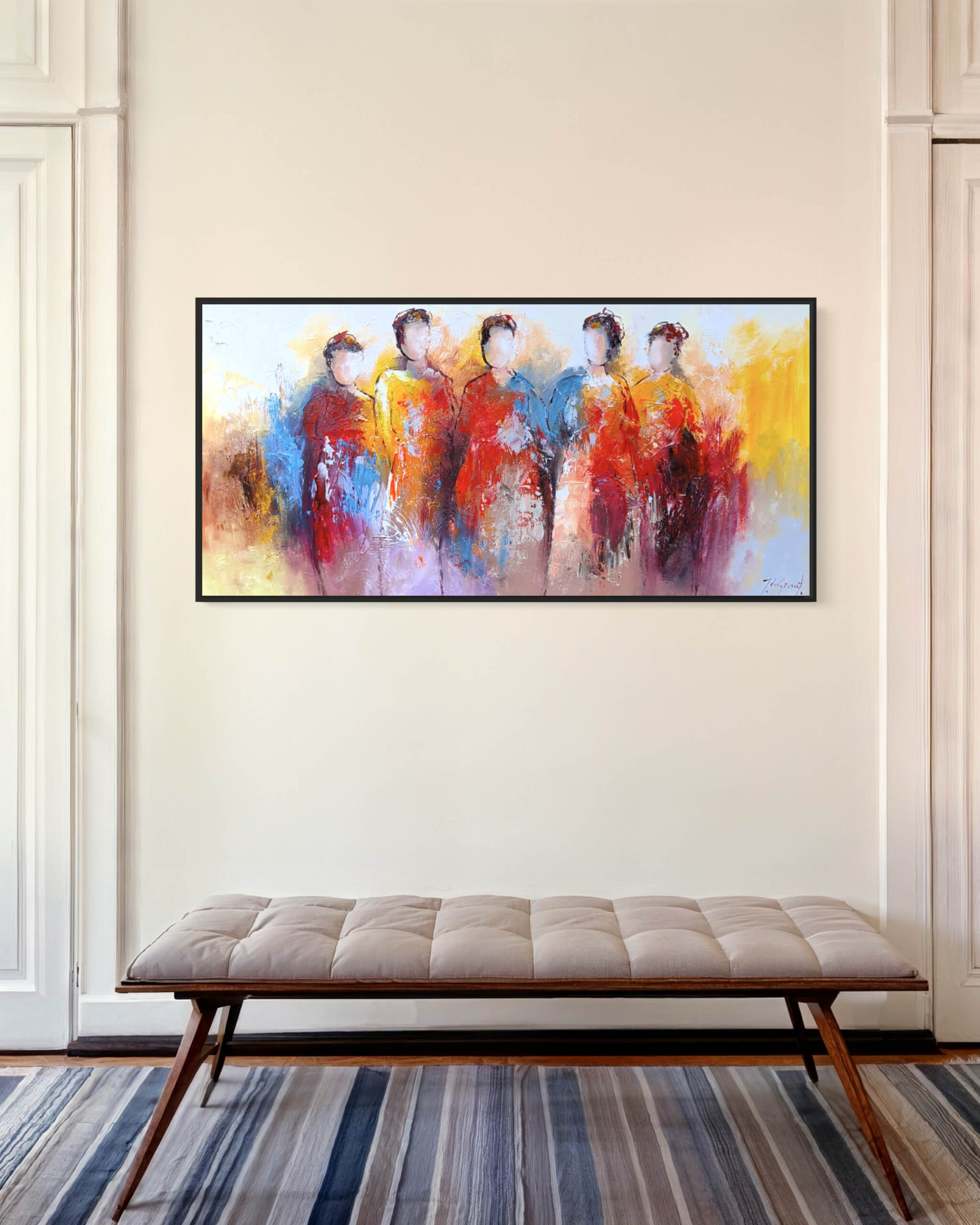 Vrouwen Schilderij V