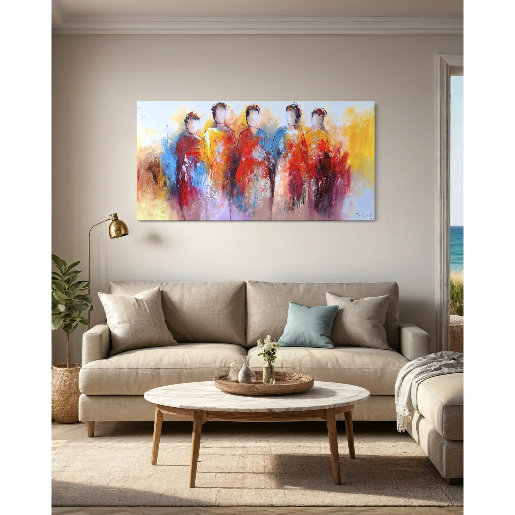 Vrouwen Schilderij V