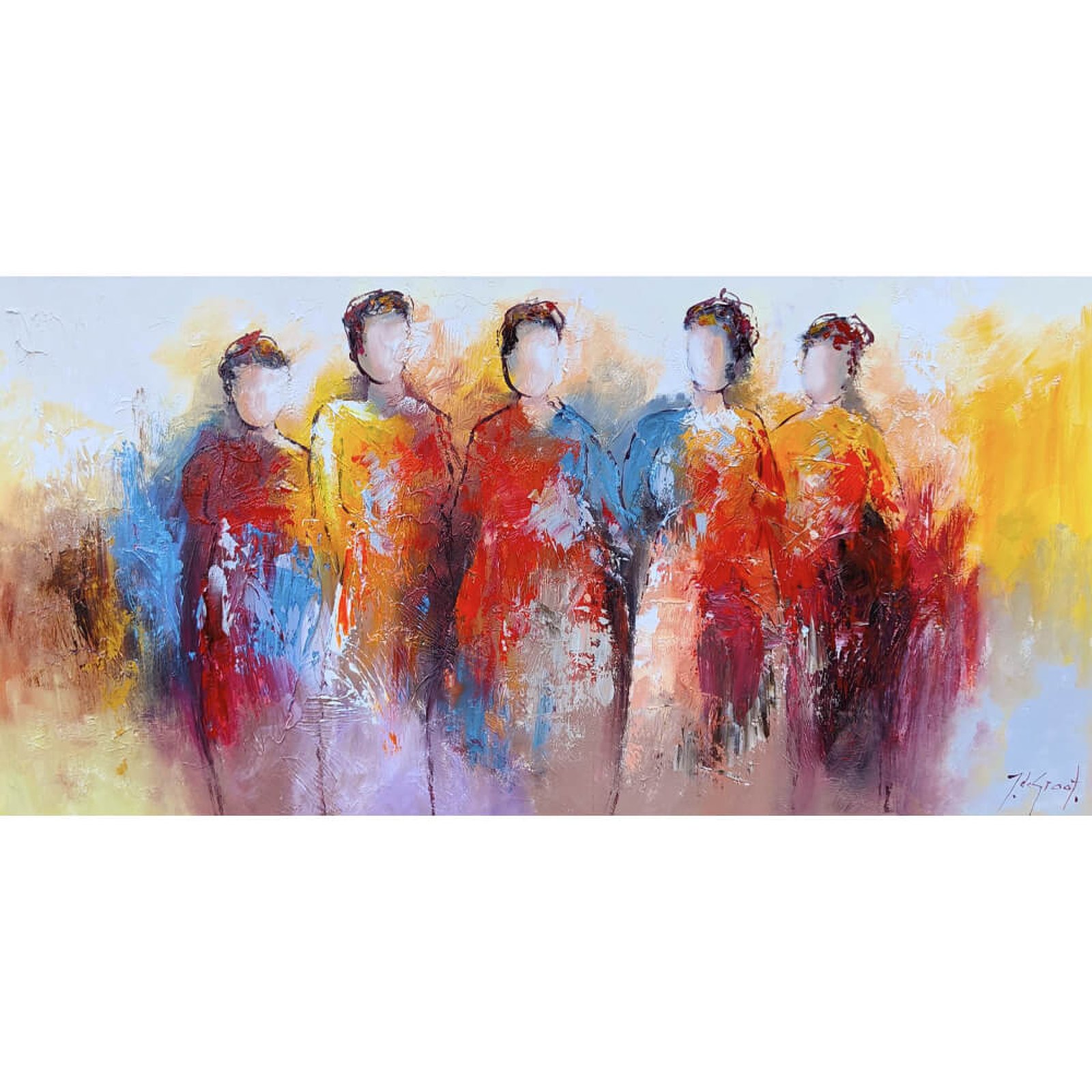 Vrouwen Schilderij V