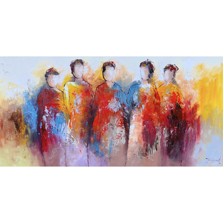 Vrouwen Schilderij V