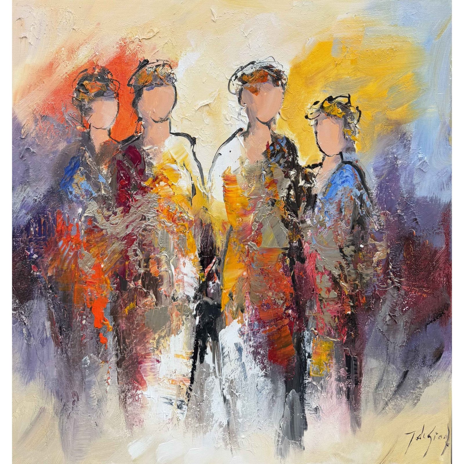 Vrouwen Schilderij XIII