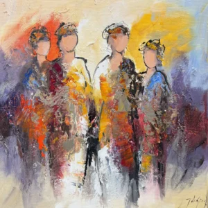 Vrouwen Schilderij XIII