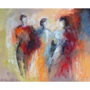 Vrouwen Schilderij X