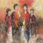 Vrouwen Schilderij XVI