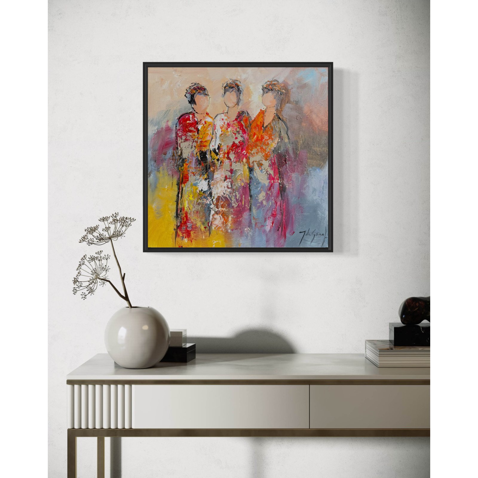 Vrouwen Schilderij XVI