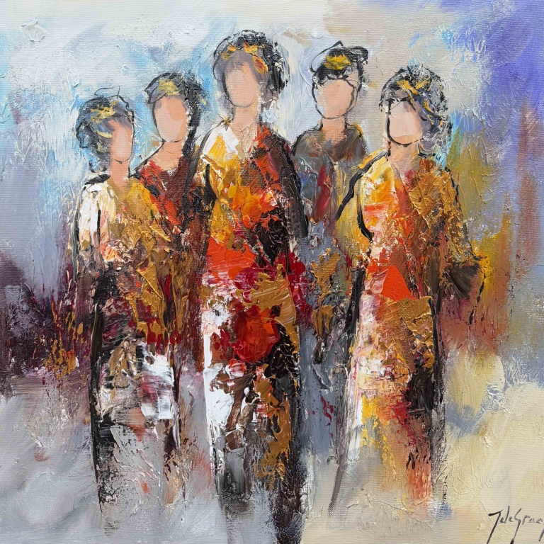 Vrouwen Schilderij XII